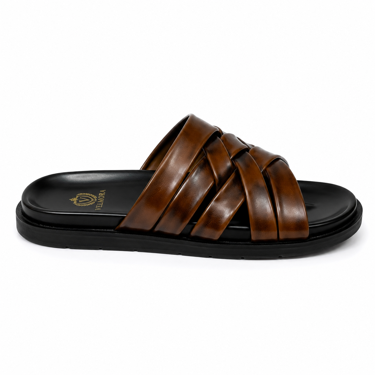 Premium Woven Leather Strappy Sandals